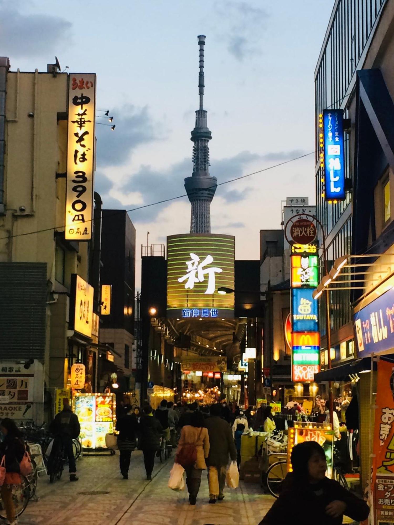 浅草スカイツリービューテラス 浅草寺3分 浅草駅6分 2-10人 成田&羽田空港直通 * Tokyo