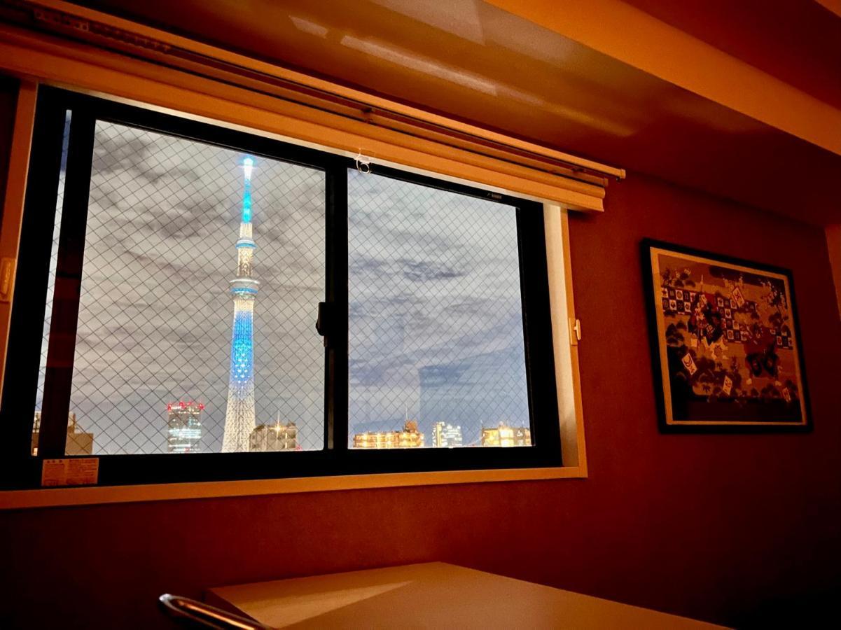 浅草スカイツリービューテラス 浅草寺3分 浅草駅6分 2-10人 成田&羽田空港直通 アパート 東京都